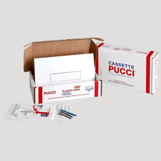 Pucci placca di comando cassette incasso modello sara