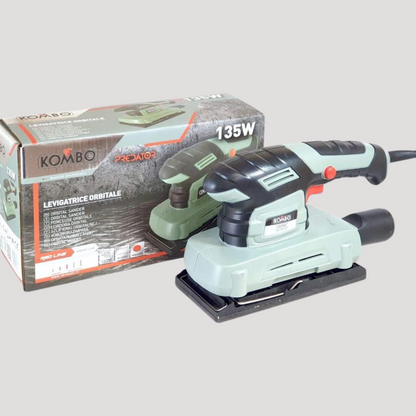 Levigatrice orbitale predator kombo 135 watt