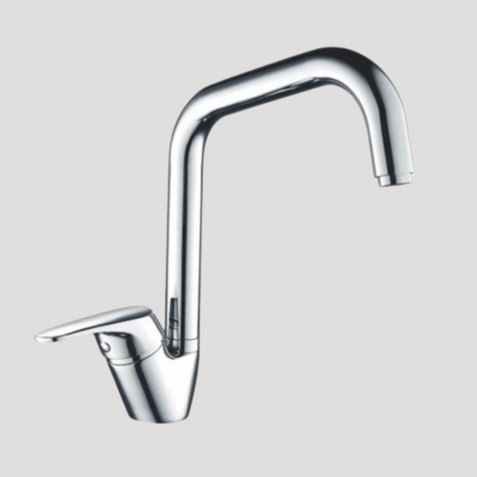 Rubinetto miscelatore  monocomando alto a ponte per lavello serie kappa