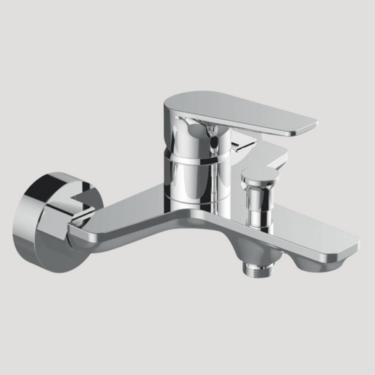 Rubinetto miscelatore monocomando vasca serie titanio
