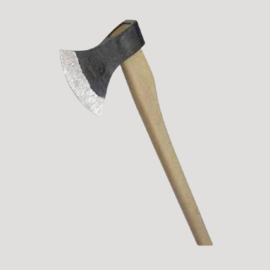 Scure per legna manico in legno