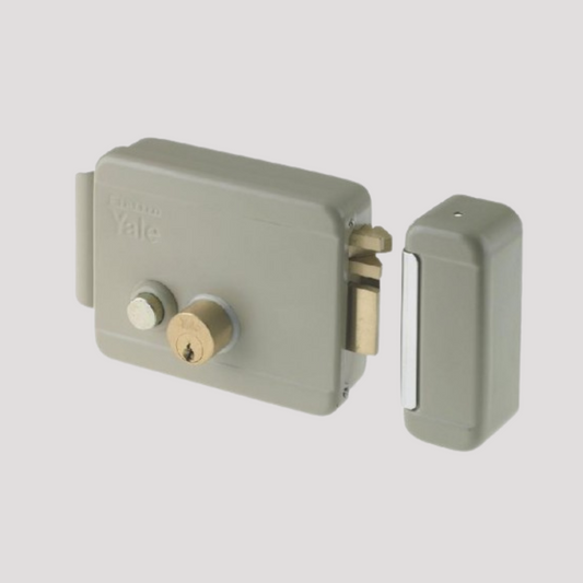 Serratura elettrica per cancello yale con pulsante destra/sinistra mm 50/60/70