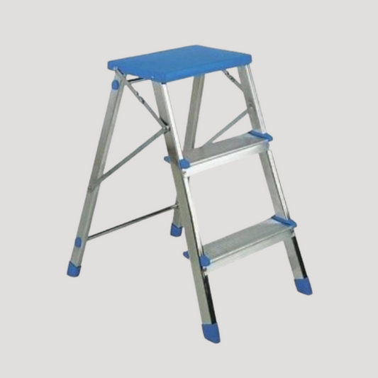 Sgabello alluminio domestico modello sintonia gradini 3