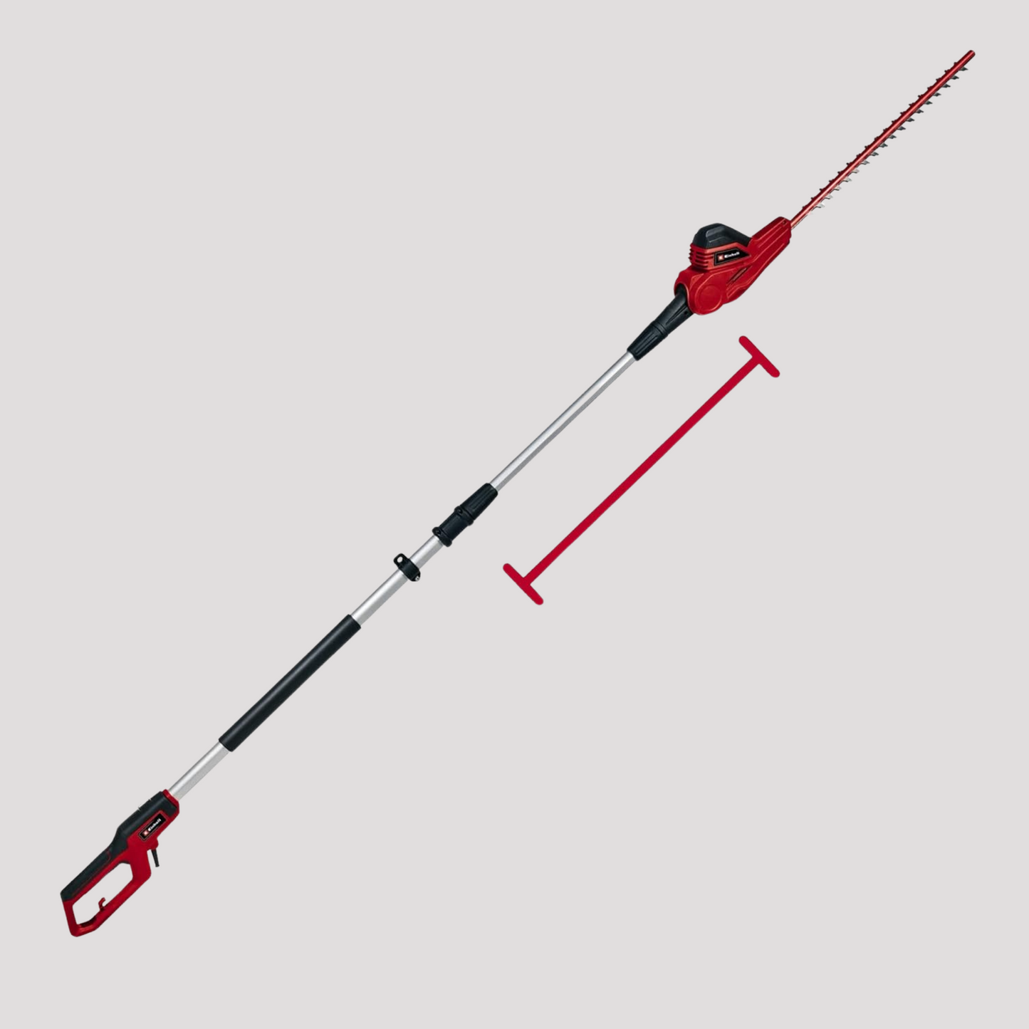 Einhell Tagliasiepi telescopico elettrico GC-HH 5056 (500 W, lunghezza della potatura 47 cm, allungabile 170-250 cm, spaziatura dei denti 20 mm, regolazione della testa del motore a 5 volte