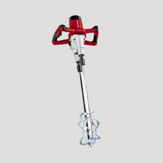 Trapano miscelatore elettrico Einhell TE-MX 1600-2 CE con 2 agitatori esagonali inclusi 120 mm doppia velocità da 460 rpm a 750 rpm